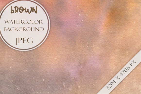 Download Brown Watercolor Background - Background Collection