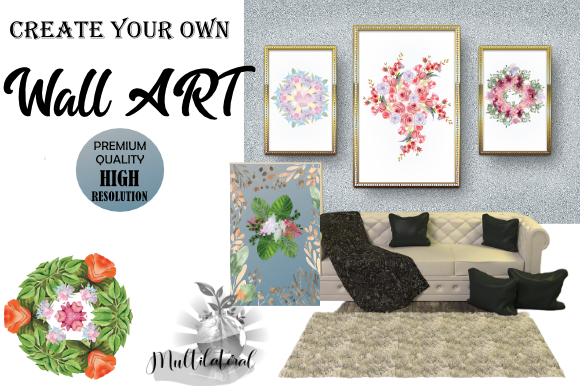Download Watercolor Floral Elements | Background - Premium Resources