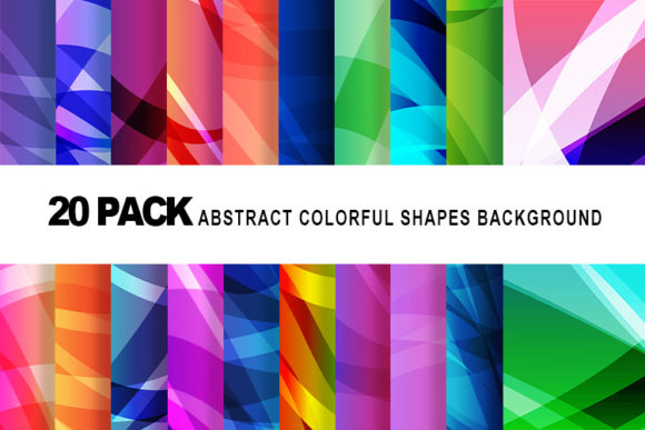 Download Abstract Colorful Shapes Background - Premium Resources