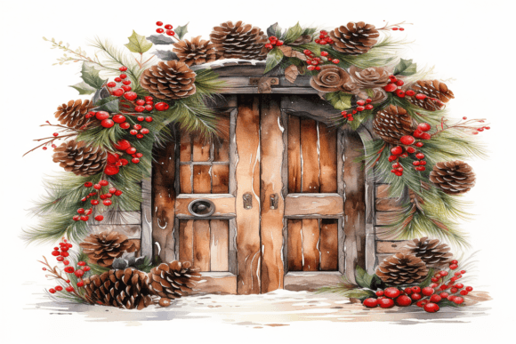 Download Watercolor Christmas Background - Background Collection