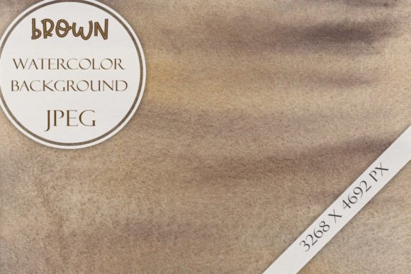 Download Brown Watercolor Background - Background Collection