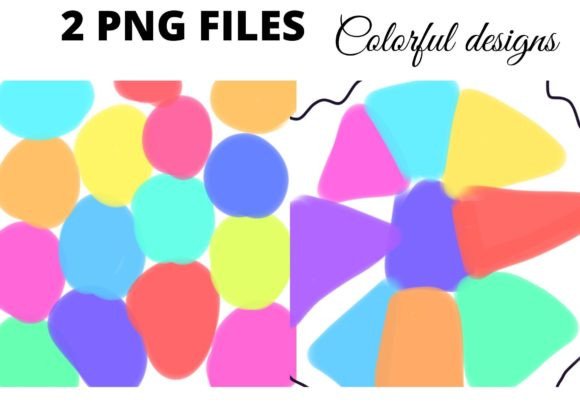 Download Colorful Shapes Abstract Geometric Art - Colorful shapes Collection