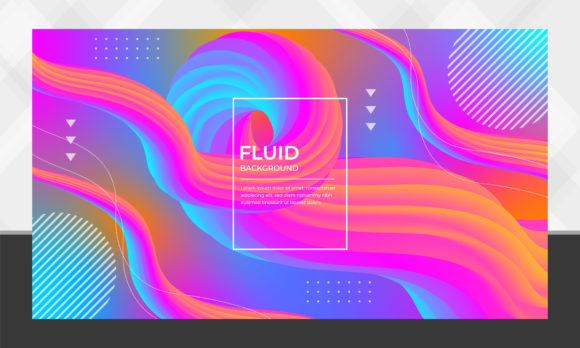 Download Abstract Liquid Trendy Shapes Background - Background Collection