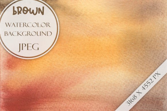 Download Brown Watercolor Background - Background Collection