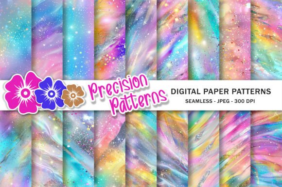 Download Pastel Rainbow Holographic Backgrounds - Background Collection